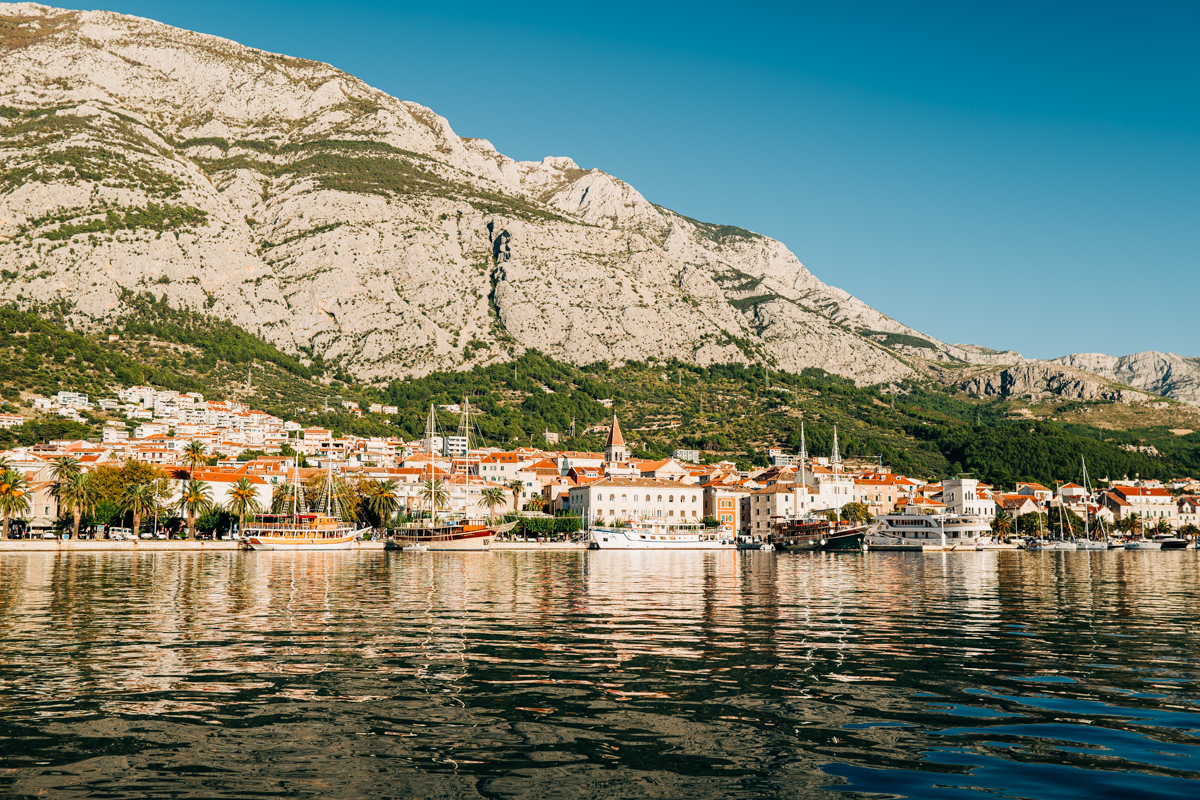 Makarska Kroatien Dalmatien Mittelmeer