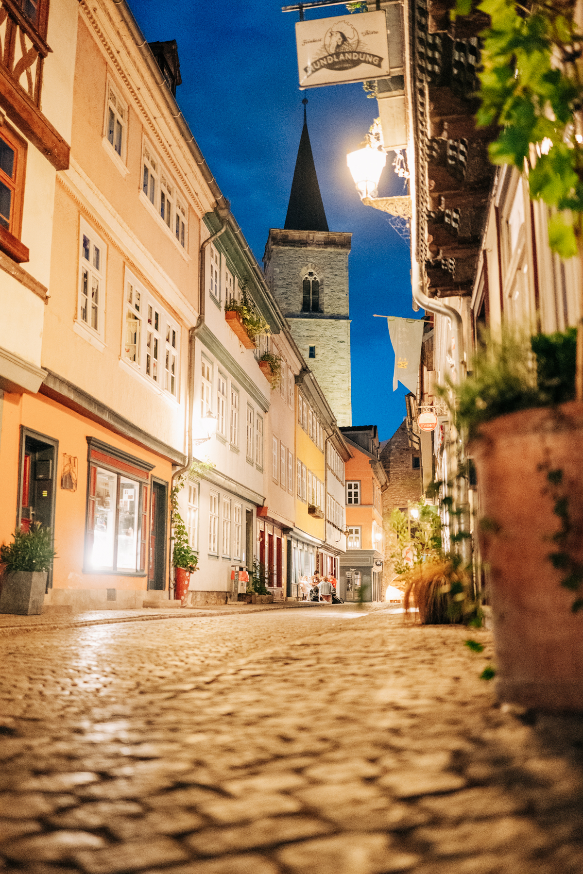 Beste Fotospots Erfurt Kraemerbruecke Abend Nacht - Beste Fotospots Erfurt: 12 Instagram-Locations für tolle Bilder