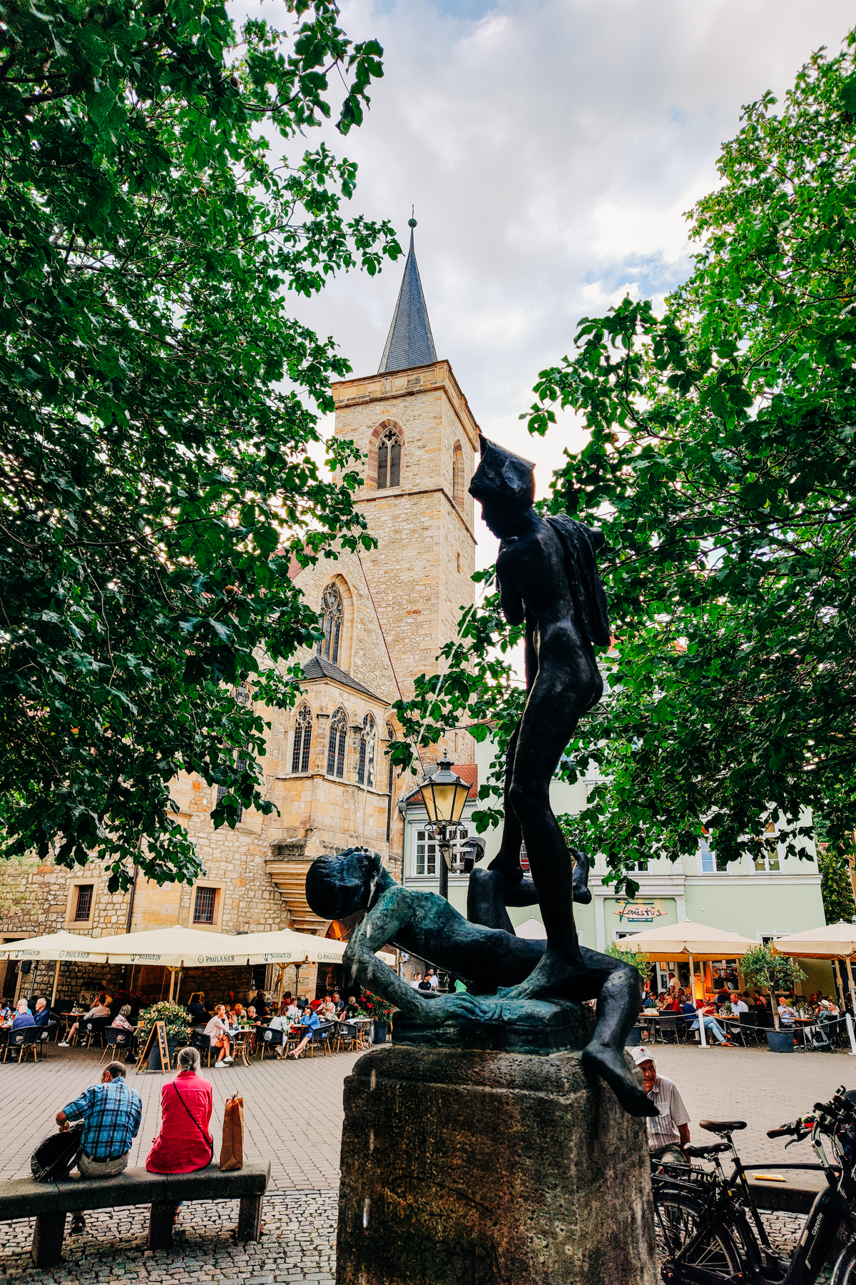 Fotospots Erfurt Raufende Knaben Brunnen Wenigemarkt - Beste Fotospots Erfurt: 12 Instagram-Locations für tolle Bilder