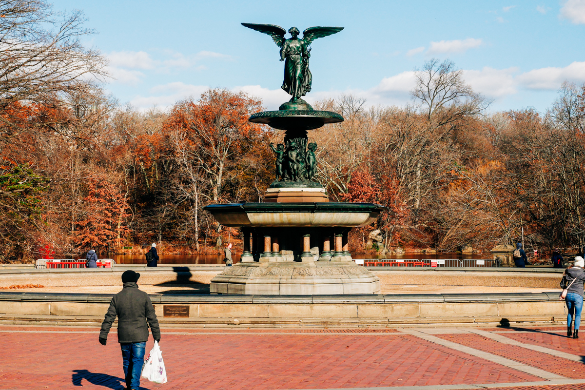 New York Bethesda Fountain Central Park
