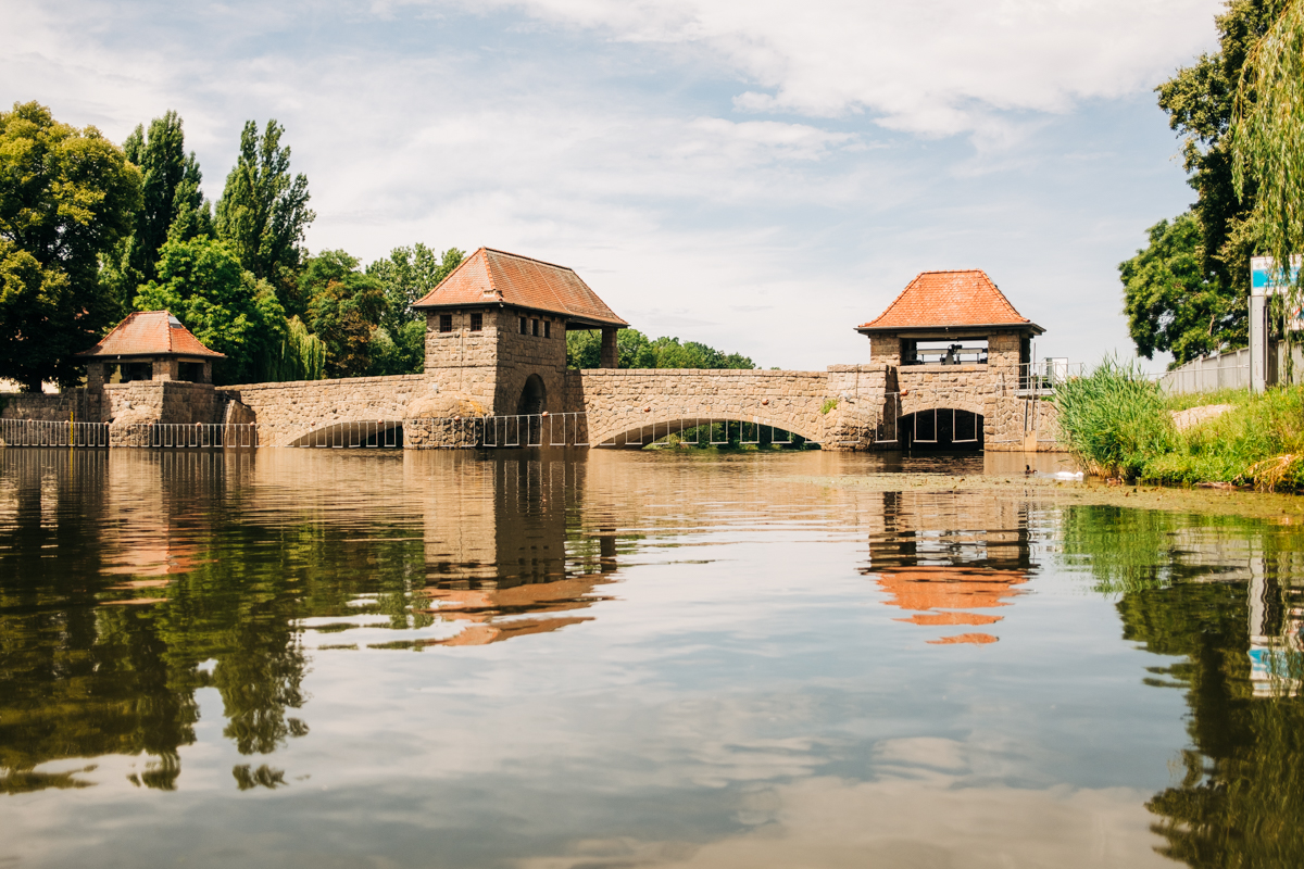 Leipzig Palmgartenwehr Kanu Tour Karl Heine Kanal 4