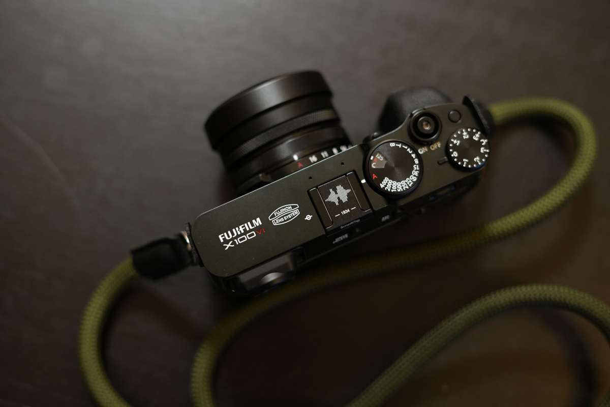 Fujifilm X100VI Body von oben Drehraeder