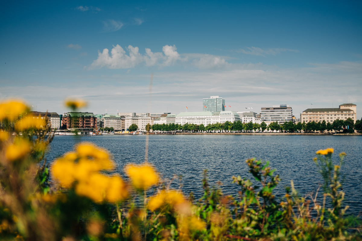 Hamburg Fotospots Binnenalster