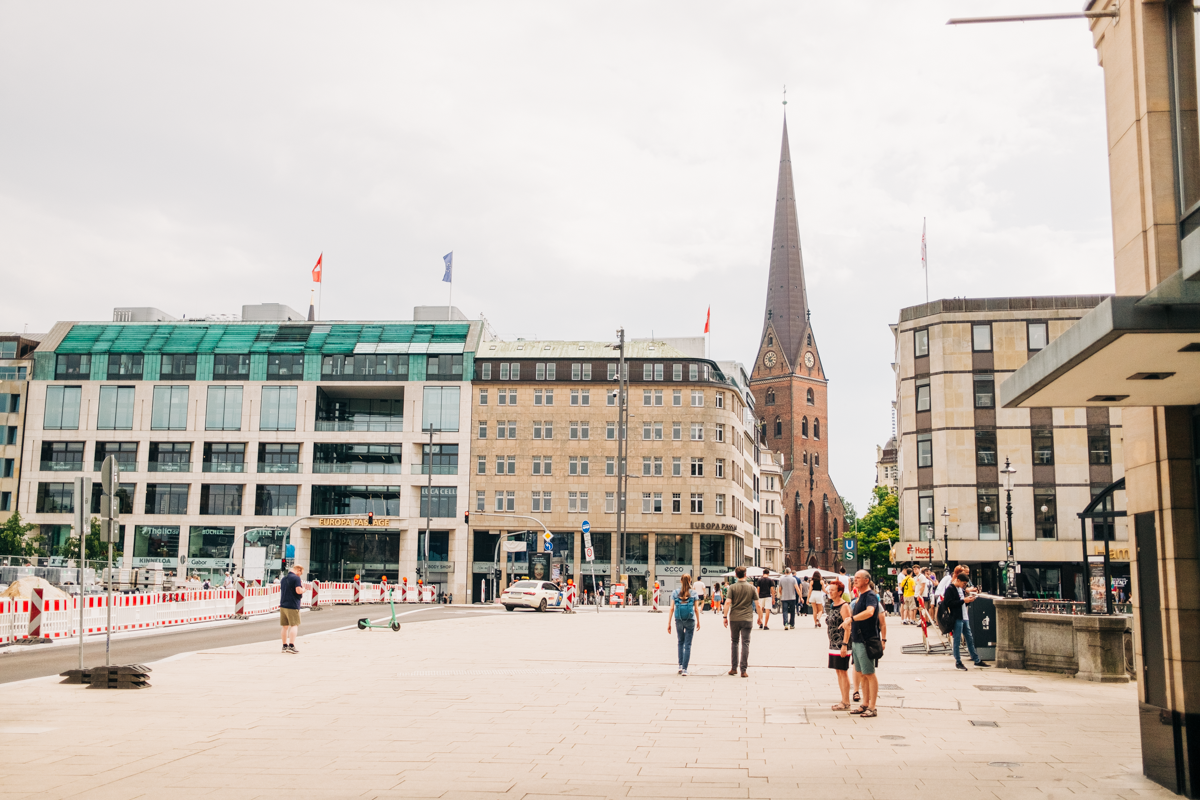 Hamburg Fotospots Jungfernstieg